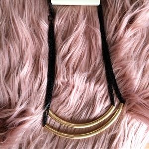 NWT Bold Elements Double Chain Necklace